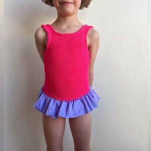 Hunza G Kids Duo Denise swimsuit. New with tags.
